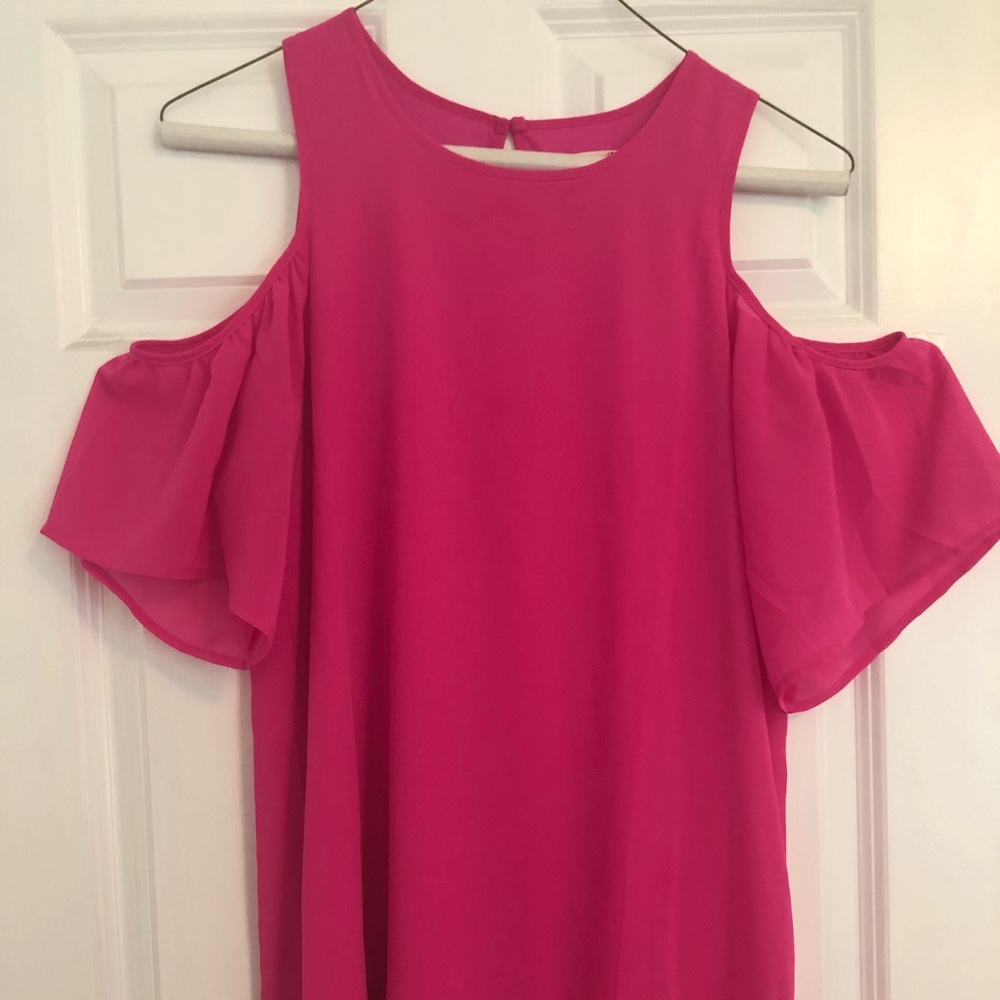 Cold shoulder dress